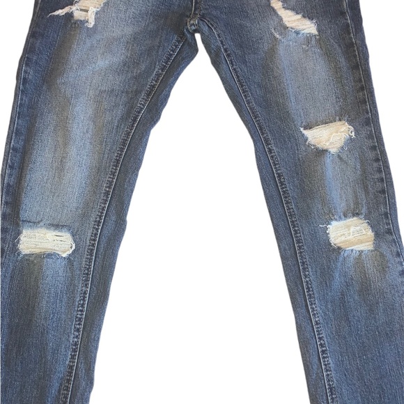 ⭐️PRICE IS FIRM⭐️ Men’s Empyre Verge Lap Blue Distressed Tapered Skinny Jeans - Picture 6 of 14